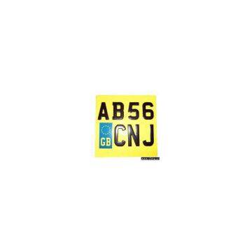 Sell Motorcycle License Plate