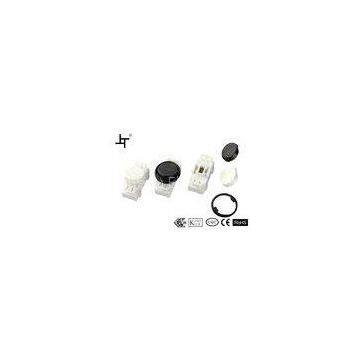 Black And White 2 Way Rocker Single Pole Cord Switch For Backup Lamp