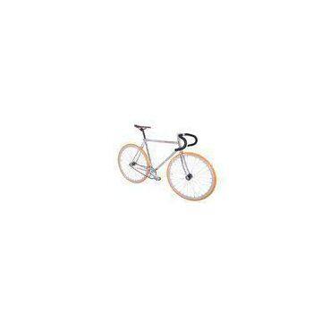 50cm / 52cm / 54cm Lugged Frame Fixed Gear Bikes With PVC Leather Saddle