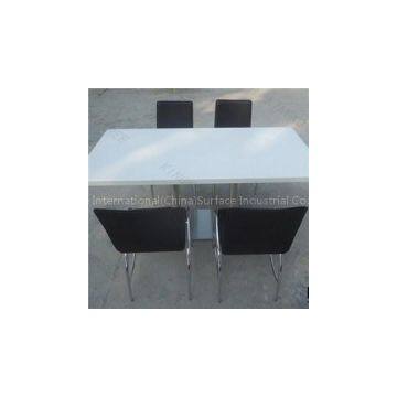 Very Popular Style Dining Table In USA , Solid Surface Dining Table