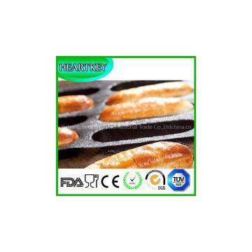 Silform Non-Stick Perforated Baking Mat for 10-Inch Sub Rolls, 8 Molds photo-2
