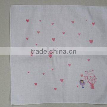 printed gauze handkerchief