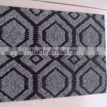 Hot sale pure color plain surface polypropylene jacquard/stripe carpet roll factory sale