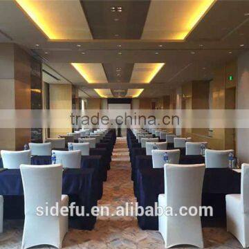 Luxury Wholesale White Lycra Spandex Chair Cover photo-5