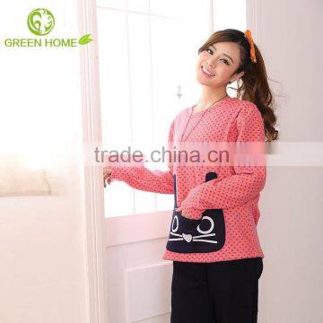 wholesale thick Maternity hungry cat whole black dots priented nightly AK092 OEM accepred