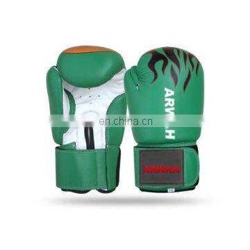 Green And Yellow Color Boxing Gloves