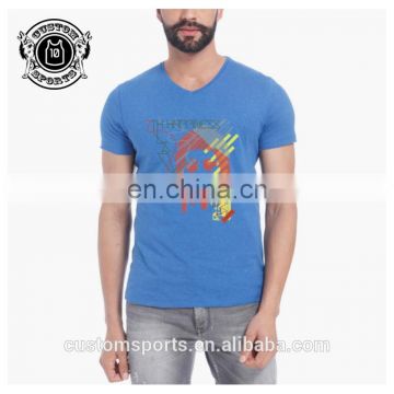 100% cotton men's tshirts with blank custom your own logo