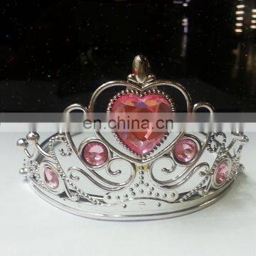 PC-0079 happy birthday party plastic kids princess tiara, head crown