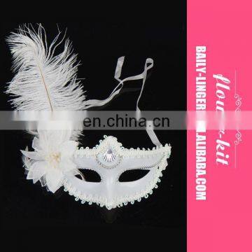 Hot Sale 1PC chic Venetian Masquerade Fancy Dress party mask for Halloween party , white