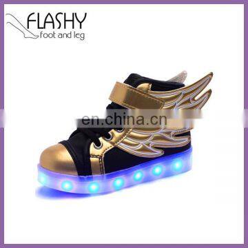 Wholesale children light sneakers colorful kid shoes 2016