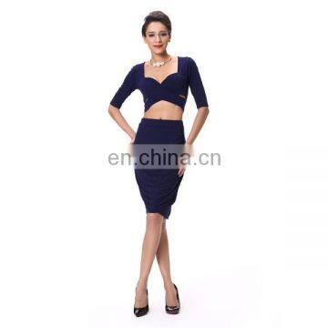 2018 Western style fashion woman wholesale two pieces woman clothes