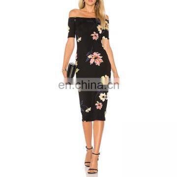 New design normal designer one piece long party dress