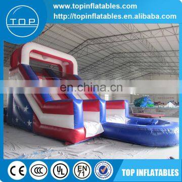 Giant Inflatable Water Slide Park American Flag Slide photo-2