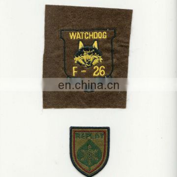 embroidery patch&fashion jeanas patch labels