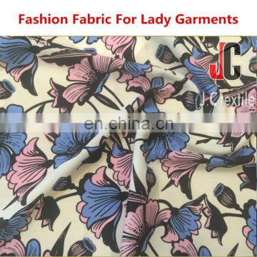 75D dobby georgette printed 100% polyester printed woven fabric