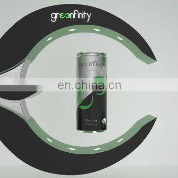 customized POP magnetic levitation floating display for drink can