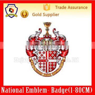 National Gallery of Coats of Arms,China factory custom-made large shield for volume production (HH-emblem-012H)