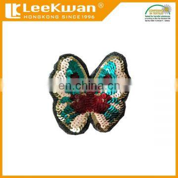 Embroidered Sequin Butterfly Patches, Bead Sequin Butterfly Patch,butterfly Sequin Embroidery Patch photo-2