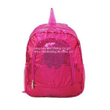 sequin fabric backpack for dance from factory directly