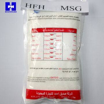 food additive Monosodium glutamate/MSG bag package