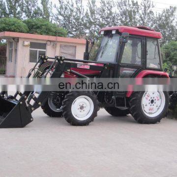 45HP Cheap Farm Tractor for Sale, Wheel Tractor With Front Loader and Backhoe photo-2