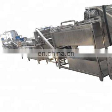 Semi- automatic Fried Potato Chips Production Line / French Fries Making Machine / Frozen Fries Processing plant