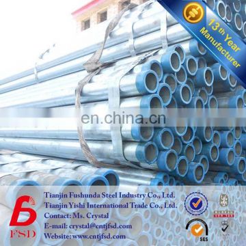 galvanized pipe for handrail,size&specification of gi steel pipes