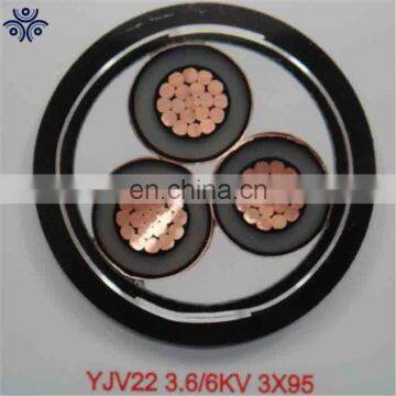 CE certificate High Voltage 1 core XLPE Insulated STA 110kV Power Cable