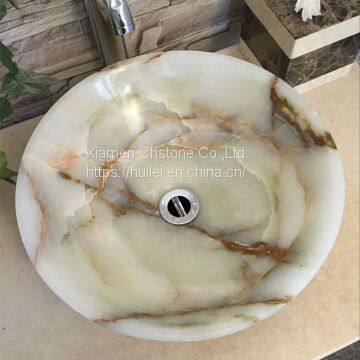 Green Onyx Wash Basins,Green Onyx Bathroom Sinks,Stone Basins