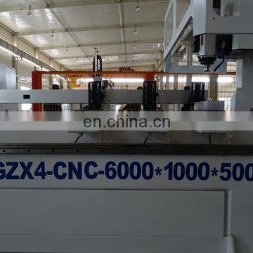 Used Pvc Window Manufacturing Machine/4-axis Aluminum Profile Processing Center With Disc Tool Magazine photo-4