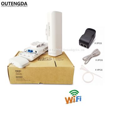 300Mbps 3Km Outdoor CPE AP 5.8Ghz WiFi Bridge Router 1000mW Wireless Wi-fi Repeater 14dBi Antenna 24V Poe Adapter Included