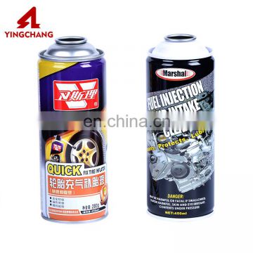 Custom hand hold empty aerosol cleansing spray tin can price