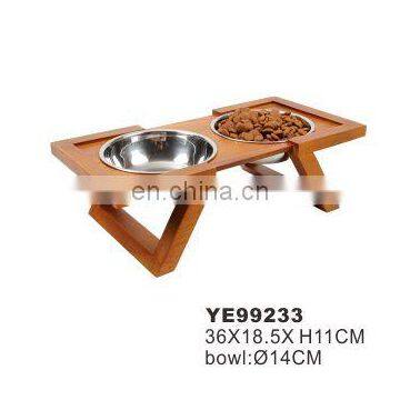 Hangzhou Tianyuan Pet Products Factory Elevated Steel Pet Dog Bowl Stand photo-6