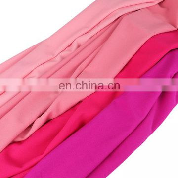 Chinese 100D 92% polyester 8% spandex 4 way stretch moss crepe woven fabric