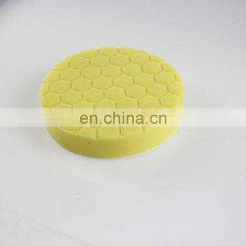 Custom 3/4/5/6/7/8 Inch Self Adhesive Car Wax Polishing Flat or Wave Sponge Polishing Pad Buffing Wheel photo-4