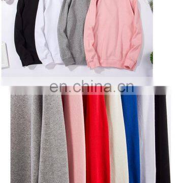 Wholesale Custom OEM Logo Mens Womens Crewneck Long Sleeve Blank Pullover Sweatshirt Hoodies