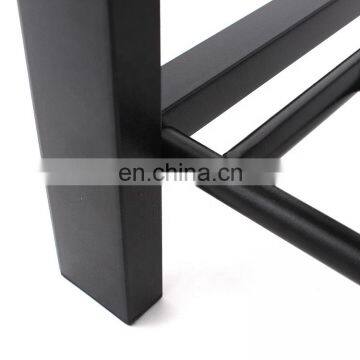 Customized Multi Design Storage Metal Shoe Rack Fabric Foldable Storage Chair Saving Place in Doorway photo-5