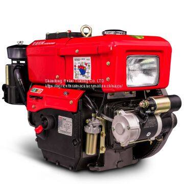 Changmei single cylinder water-cooled diesel engine 12hp agricultural 4-stroke engine