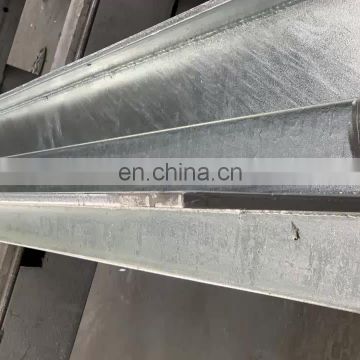 Galvanized steel t-bar steel beams sizes and price for ceiling suspension