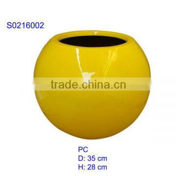 Fiberglass lacquered planters | S0216002