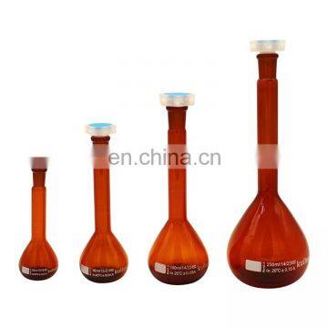 Custom complete specifications of heat resistant glass volumetric flask