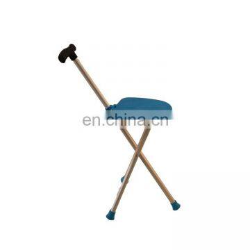 Backrest Type Three-legged High-stability Aluminum Forearm Medical Disabled Crutch Walking Cane Chair