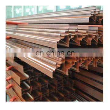 Customized Anodized Aluminium Extruded Profiles Sliding Windows Track / Rail photo-3