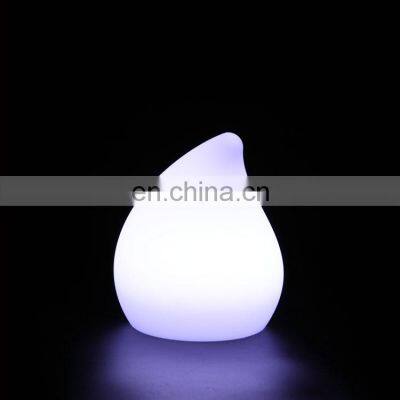 Factory Modern Style Bed Side LED Plastic Remote Control Luxury Table Lamp photo-5