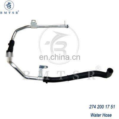 For M274 BMTSR Auto Parts Cooling Water Pipe Radiator Hose OEM 2742001751 274 200 17 51 Car Accessories