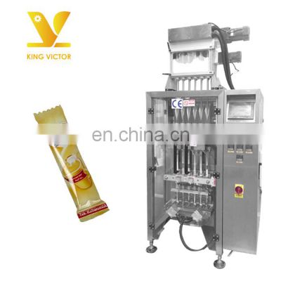 KV pomegranate powder with high-accuracy multi-line powder packing filling machine