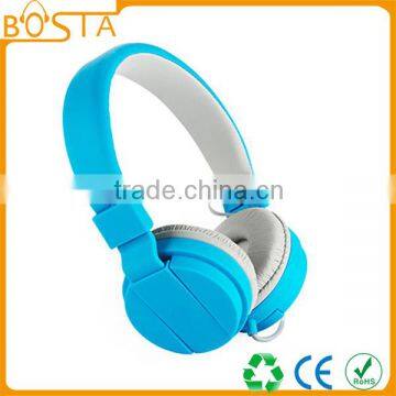 Fancy stereo promotional gift stylish noise cancelling wholesale foldable wired headphones