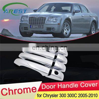 for Chrysler 300 300C 2005 2006 2007 2008 2009 2010 MK1 Luxurious Chrome Door Handle Cover Trim Catch Car Styling Accessories