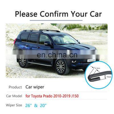 for Toyota Prado 150 J150 2010~2019 Car Wiper Blade Front Windscreen Windshield Wipers Car Accessories 2011 2012 2013 2014 2015 photo-2