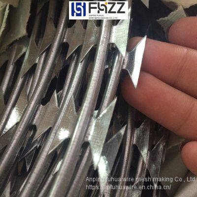 Stainless Steel or Galvanized Razor Barbed Concertina Wire and Concertina Coil photo-3